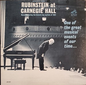 Rubinstein - Highlights From Rubinstein At Carnegie Hall