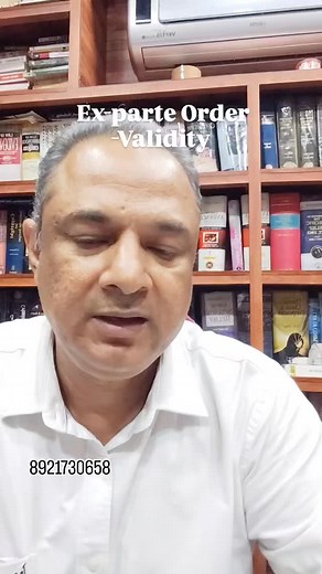 391 reactions · 12 comments | Validity of ex-parte orders? #exparte #exparteorder #expartedecree | Robin Louis | Facebook