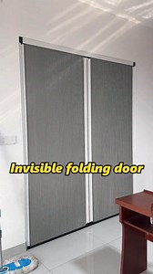 A door that can be installed in 10 minutes.#door #doordesign #doorstyle #foldingdoors #slidingdoor #homedoor #homedeco #tottme #tottmetal #partitondoor #homedesign | chinawindowdoors