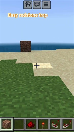 easy redstone trap #minecraft