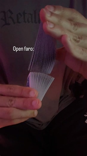 Card Weaving Skill Check #cardistry #magic #cards