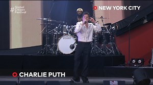 1.8M views · 10K reactions | Memories of Charlie Puth at #GlobalCitizenFestival follow us leftttt and right. No seriously, we can’t stop thinking about his performance of ‘Left + Right’ in Central Park. | Global Citizen | Facebook