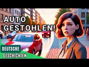 Lerne Deutsch mit Spass: Julias Auto wird gestohlen | B1-B2