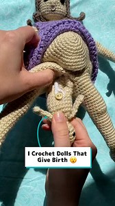 1.8M views · 2.5K reactions | I crochet pregnant dolls that give birth 擄 | Craft Factory | Facebook