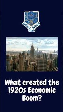 What were the Key Causes of 1920s economic boom