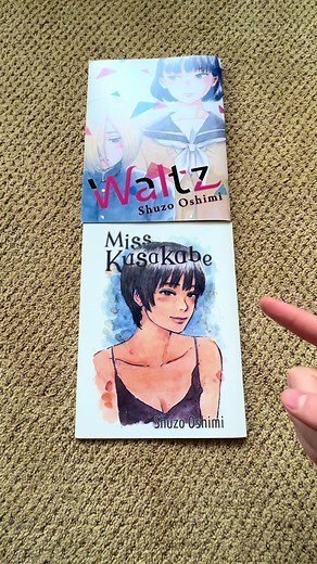 The rarest Shuzo Oshimi manga! Waltz & Miss Kusakabe (Denpa Press, Anime NYC 2021 Con Exclusive) #manga #shuzooshimi Waltz: In a sleepy, normal town a few hours outside of Tokyo Onaga lives a normal happy life. Her home life is normal. Her school life is normal. Miss Kusakabe: A man finds a mysterious young woman on his doorstep. Her passion and hunger for life suddenly shine bright in what has been a pretty mundane existence.