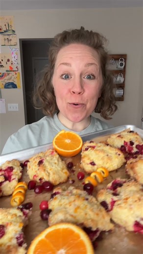 Craving those bakery-style cranberry orange scones? This recipe is for you. Built on my master scone base (tested for weeks!), I nailed the citrus-cranberry balance after four rounds of experimenting. I tested fresh vs. dried cranberries, adjusted flour for moisture, and dialed in the perfect amount of zest and juice. Comment “recipe” and I’ll message it to you! | The First Year