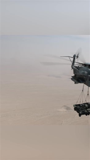 Check out this bonkers video of a heavy lift helicopter refueling while hoisting two Humvees #helicopter #refueling #slingload #humvee #military #defense #aviation #troops #veterans | Air Force Times