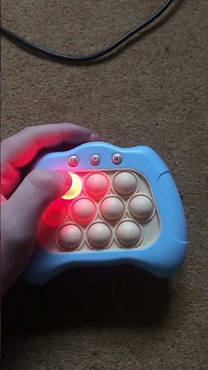 Pop it game on low batteries