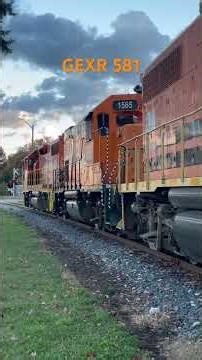 GEXR 581 Returns With 1565 Out Of The Shops In Goderich. 10/21/2025