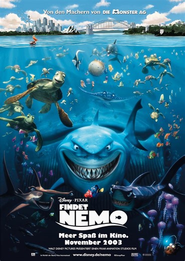 Findet Nemo (2003) ⭐ 8.2 | Animation, Abenteuer, Komödie