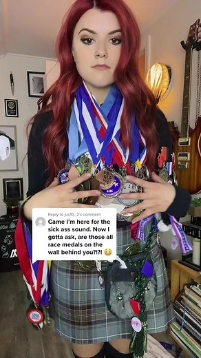 I also recorded this competition jig of mine alongside one of my originals on my album from this past November! Faye’s Jigs. #bagpipes #bagpiper #medals #competition #competitive | Ally the Piper