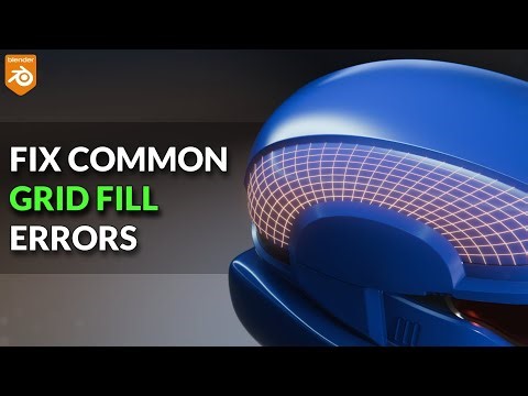 Blender Grid Fill Not Working? How to Fix Common Grid Fill Errors