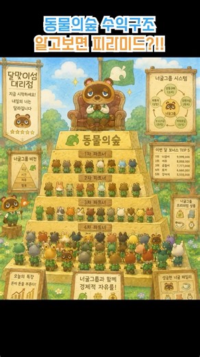 이 게임의 진짜 승자는 따로 있다니까요?? #모동숲 #animalcrossing