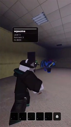 That last jump scare got me... 💀 #roblox