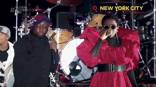 Watch Fugees perform ‘Ready Or Not’ at first concert in 15 years for Global Citizen Live