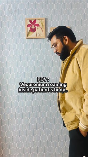 Dr Varsha & Dr Jeet on Instagram: "Vecuronium is a medicine doctors use during surgery to relax the body’s muscles. When it is given, the muscles cannot move, which helps doctors perform surgery safely and put a breathing tube in easily. The effect lasts only for some time and is meant to be temporary. Sugammadex is a medicine used after surgery to cancel the effect of vecuronium. It works by catching and holding the vecuronium medicine in the blood so it can no longer relax the muscles. Once th