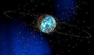 Space: Incredible animation shows space debris orbiting earth