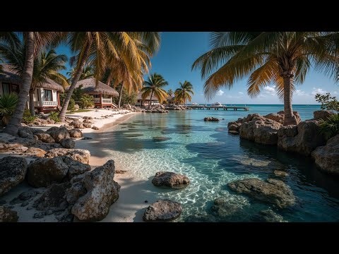 Relaxing ASMR Beach Music: Gentle Ocean Waves for Sleep & Tranquil Study Sessions.