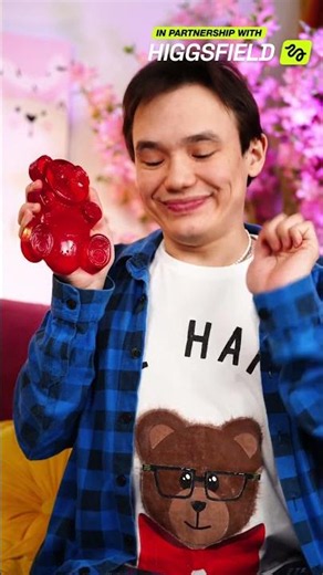 Sprinkle Gummy Trick?! 🐻✨ This Is So Sweet! 🧁💥