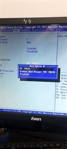 Reboot and Select Proper Boot Device