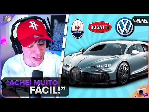 ARUAN REAGE: ADIVINHE O CARRO PELA MARCA DELE! (TURBOTEC CAR QUIZ) - Cortes do Aruan