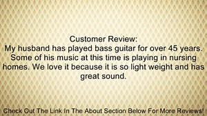 Hofner HCT-SHB-BK-O Shorty Electric Travel Bass Guitar with Gig Bag, Black Review