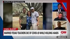 CNN speaks with Shawn and Brandon Blackwell, whose parents, Paul and Rose Mary, died together from Covid-19 complications sharing one final embrace — holding each other's hands and the hands of their children. "Still just seems unreal." https://cnn.it/3h2anRb | CNN International