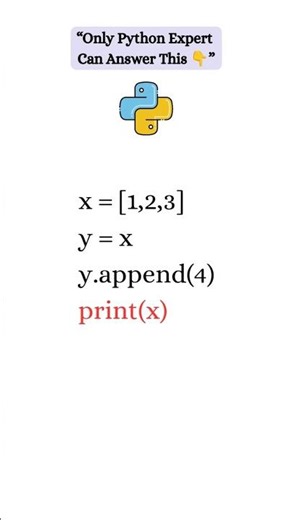 (Python List) comment your answer 👇 #pythonchallenge #pythonprogramming #programming