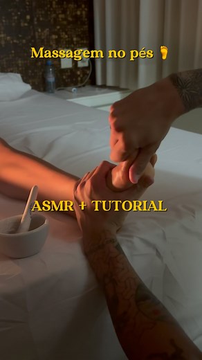 Massagem no pés ASMR + tutorial! Pro aconchego dos seus ouvidos, curta e aprenda. Fones de ouvido recomendados para melhor experiência! ❤️ Posso massagear seus pés? 禮 #massagem #pés | João Pedro | Facebook