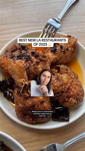 Los Angeles Guide on Instagram: "The new kids on LA’s dining block 🍽️ Comment “new” and we’ll DM you the full list of the best new restaurants of 2025! Consider this your shortcut to what actually opened and lived up to the hype. #newrestaurants #losangeleseats #lafoodies"