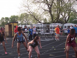 GBW Girls' Track Runner-up at Glenbard North Sectional