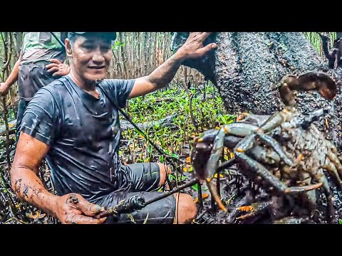 Samoan Mud Crabbing with Locals
