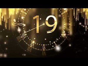 New Year Countdown 2026 ❆ 60 sec TIMER with sound