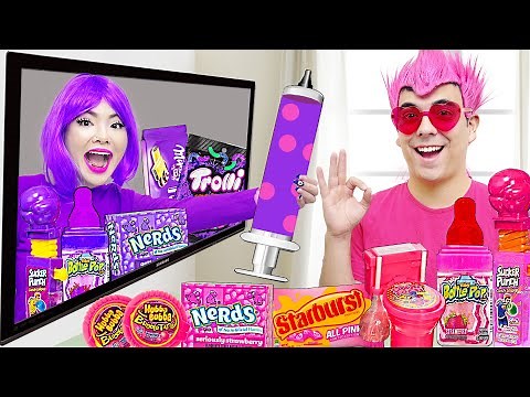 If I Only Ate Pink and Purple Food