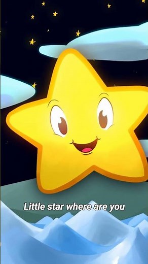 Estrellita ¿Dónde Estás 🌙 música para niños