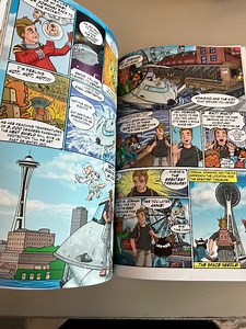 Get ready for a fun adventure from one of our favorite geocachers! Join Joshua, The Geocaching Vlogger Johnson, as he receives a mysterious message that leads him on a worldwide geocaching adventure to find "The Greatest Treasure." Along the way, he is helped by many new friends on his quest! This fun comic is an excellent introduction to geocaching and an enjoyable adventure for geocachers of all ages! https://bit.ly/3vYrWdl | Shop Geocaching