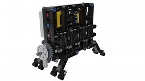 LEGO MOC-17664 I4 LPE (Technic 2018)