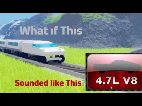 Roblox Train Testing Trains with Different Engines Episode 5: RevHeadz 4.7L V8