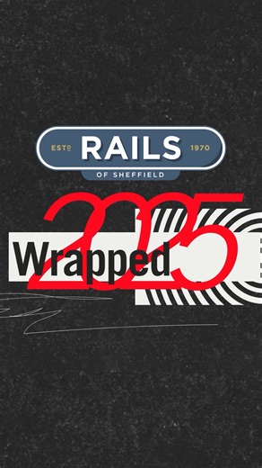 🎁 It's time for your Rails Wrapped 2025! Who needs streaming services when you can have... rail services. 🚆 | Rails Of Sheffield