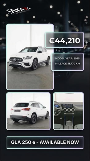 Experience the perfect blend of luxury and efficiency. This nearly new 2025 Mercedes-Benz GLA 250 e is waiting for you. #MercedesGLA #GLA250e #CarForSale #LuxurySUV