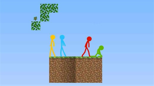 SkyBlock - Animation vs. Minecraft Shorts Episode 11