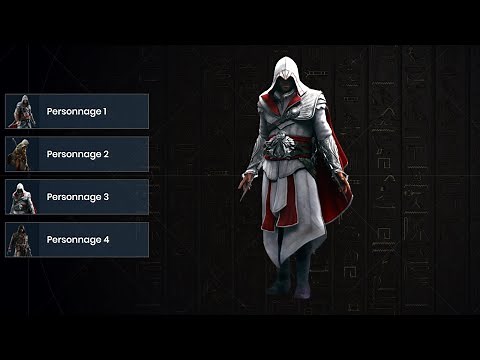 Faire un menu de sélection de personnage | HTML CSS & JS Facile