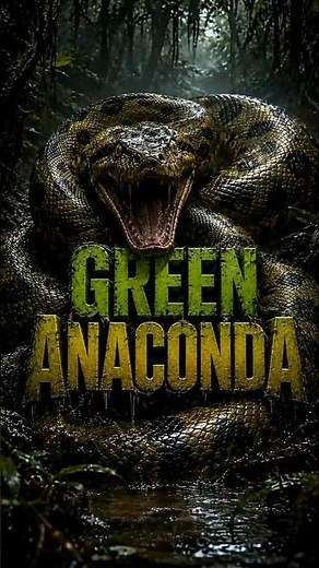 Green Anaconda's Hunting Technique Will Shock You #AnimalBehavior #Shorts