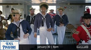 Sail away with H.M.S. Pinafore on January 30 in Charleston, SC! With infectious tunes and a rousing finale, this Gilbert & Sullivan classic is a must-see. Secure your spot today at the link below. ⚓️ | Gaillard Center