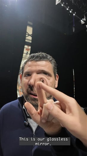 Jan Blomme on Instagram: "Not your everyday mirror. This is GiantMirror ; our full glassless mirror foil. Each panel is 2.2 m wide and can be joined to create huge, seamless mirror surfaces. Because it’s a soft, lightweight foil, it’s safe to use overhead and fast to rig ; perfect for mirror ceilings, scenic walls or reflecting projection and LED content. Big reflections. Low weight. No glass. As always… the only limitation is your imagination. #ShowTex #GiantMirror #GlasslessMirror #MirrorFoil 