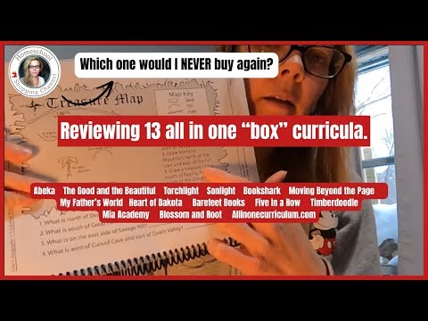 Reviewing 13 All In One Box Homeschool Curriculum 2025 2026 Tier Ranking/ Grading Secular Christian