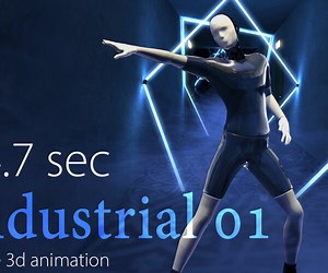 ArtStation - A&M: Industrial 01 - dance animation (116 bpm) | Game Assets