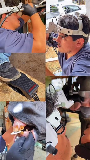 Pro Horse Dental | Equipamentos Odontológicos para Equinos on Instagram: "Equipamento que aguenta rotina de campo. Motor Foredom, caneta curta para discos de incisivos e fotóforo profissional, em uso real, no atendimento diário. 🔧 Mais controle na mão. 💡 Mais conforto no atendimento. ✅ Mais confiança no resultado. Quem vive a odontologia equina sabe: EQUIPAMENTO CERTO MUDA O JOGO!"
