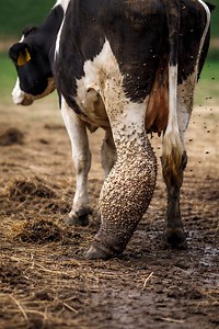 Her leg is swollen and rotting 😢😭💔 #cattle | Rescue Animals